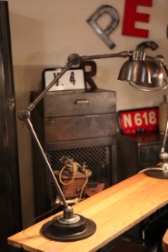 lampe d'atelier ancienne 1930